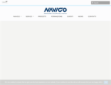 Tablet Screenshot of navigotoscana.it